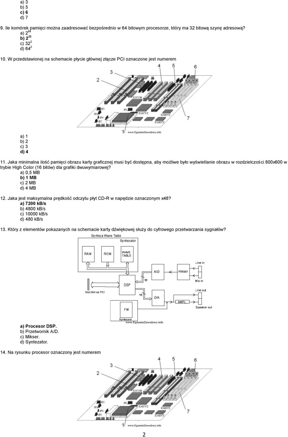 Jaka minimalna ilość pamięci obrazu karty graficznej musi być dostępna, aby możliwe było wyświetlanie obrazu w rozdzielczości 800x600 w trybie High Color (16 bitów) dla grafiki dwuwymiarowej?