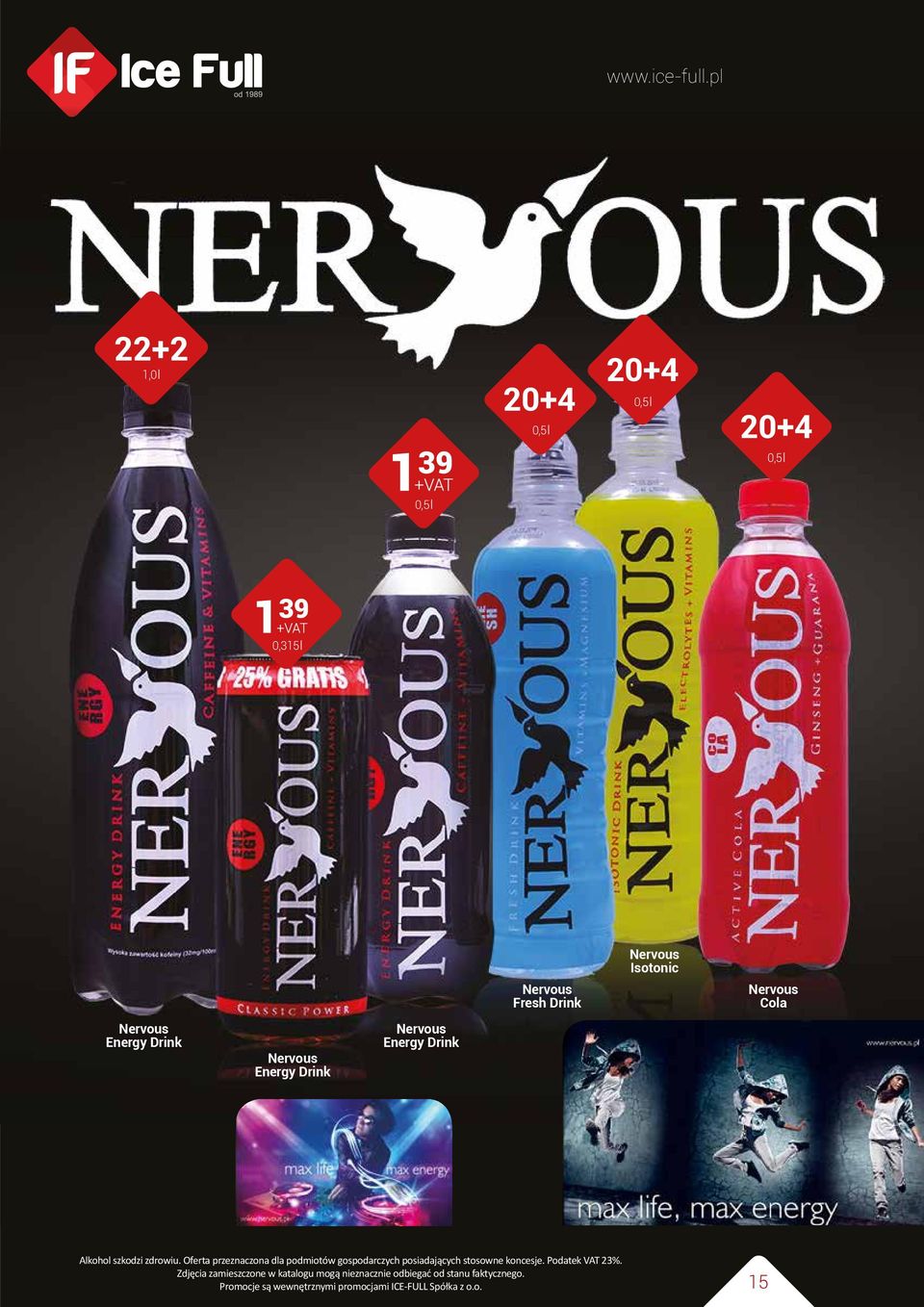 Energy Drink Nervous Fresh
