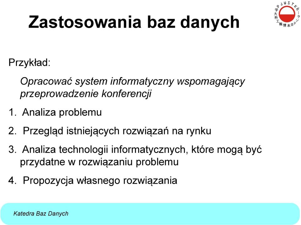 Przegląd istniejących rozwiązań na rynku 3.