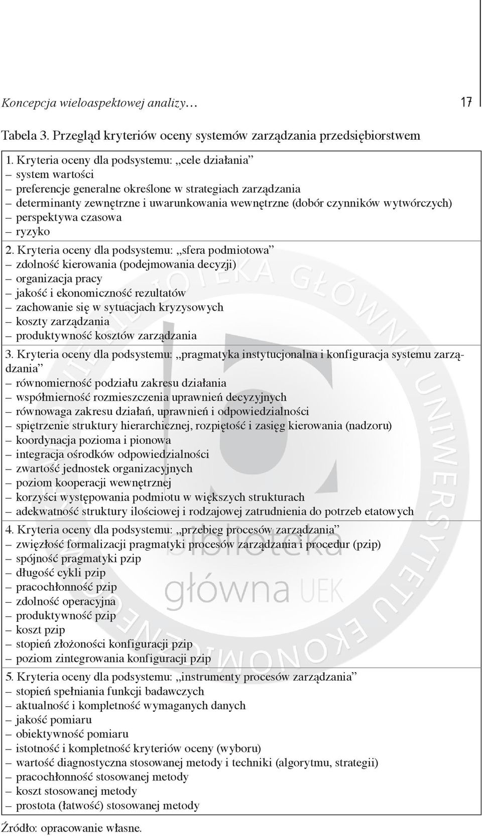 wytwórczych) perspektywa czasowa ryzyko 2.