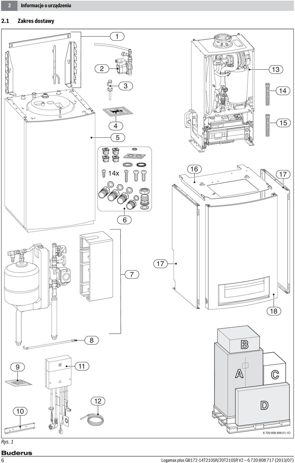 17 18 8 B 9 11 A C 10 12 D 6 720 808 696-01.