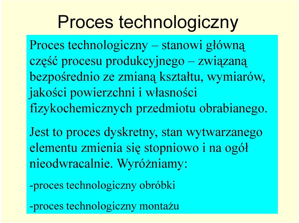 przedmiotu obrabianego.