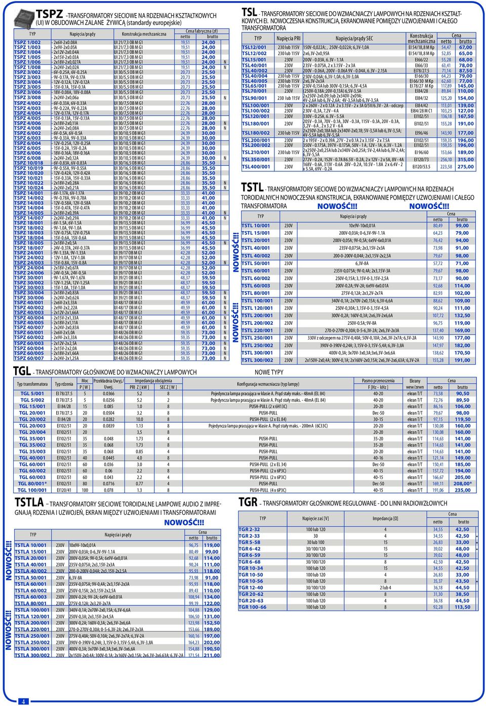 08A UI 21/7,3 OB M G1 19,51 24,00 mechzaniczna TSPZ 1/003-2x9V-2x0.