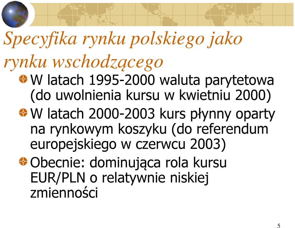 kurs płynny oparty na rynkowym koszyku (do referendum europejskiego w