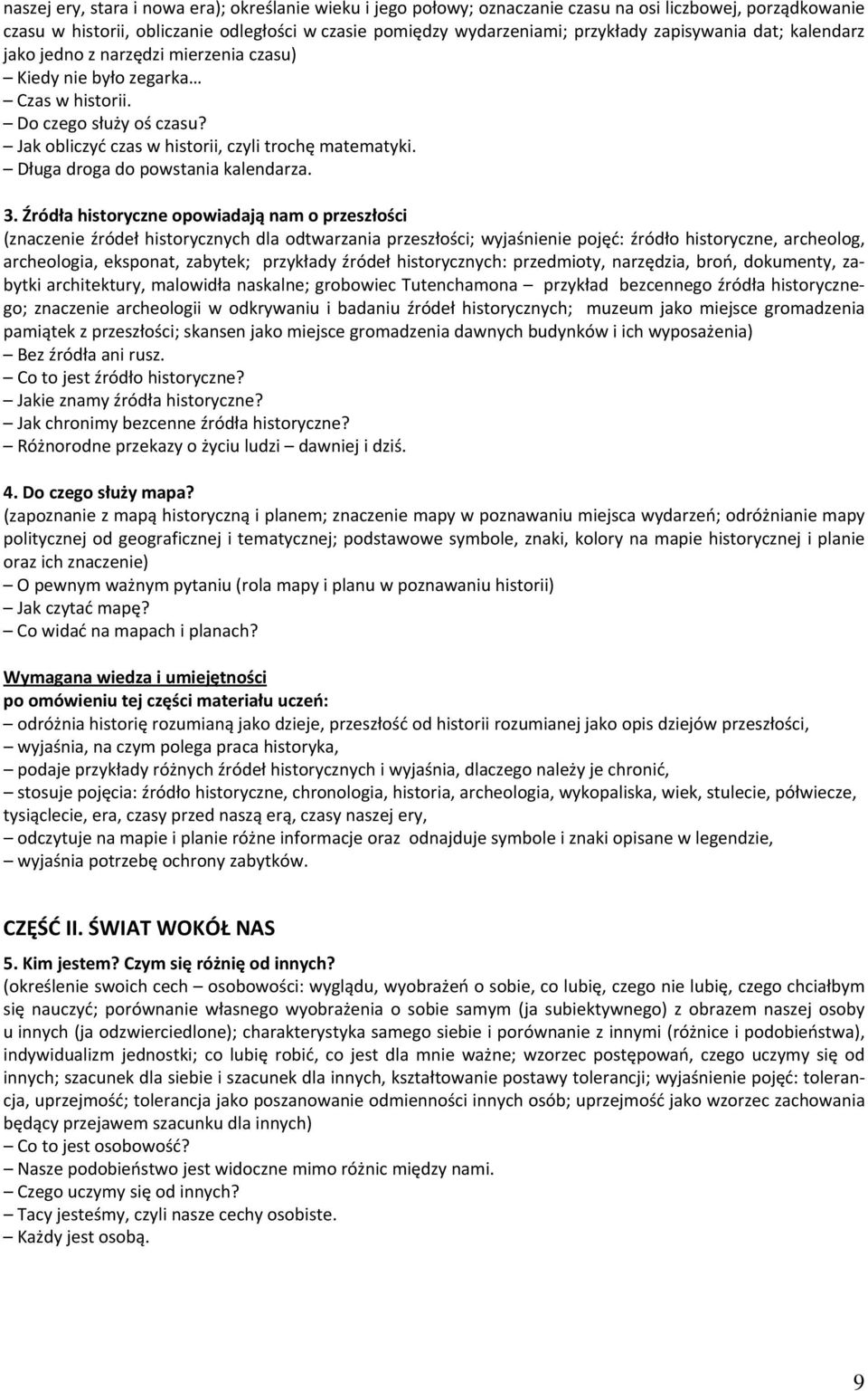Długa droga do powstania kalendarza. 3.