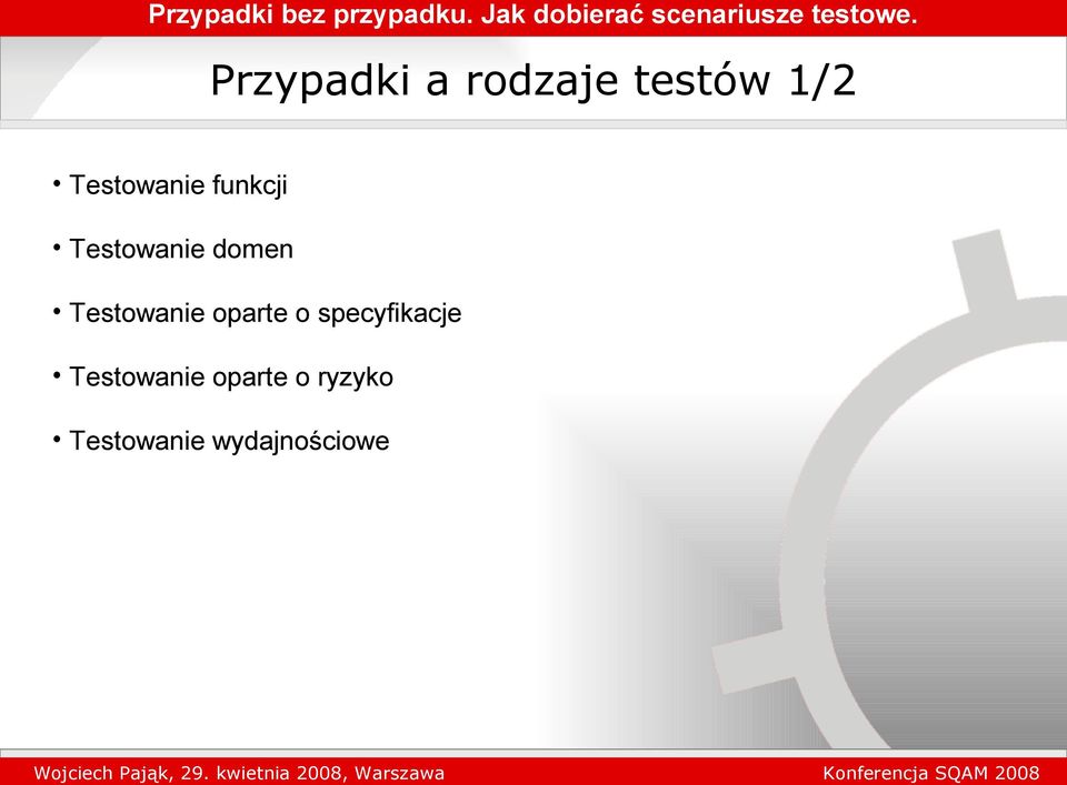 Testowanie oparte o specyfikacje