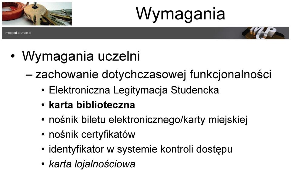 biblioteczna nośnik biletu elektronicznego/karty miejskiej