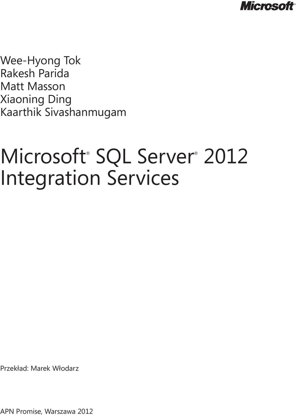 Microsoft SQL Server Integration Services