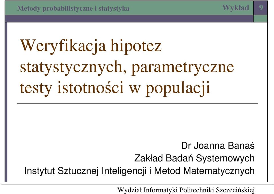 Systemowych Instytut Sztucznej Inteligencji i Metod