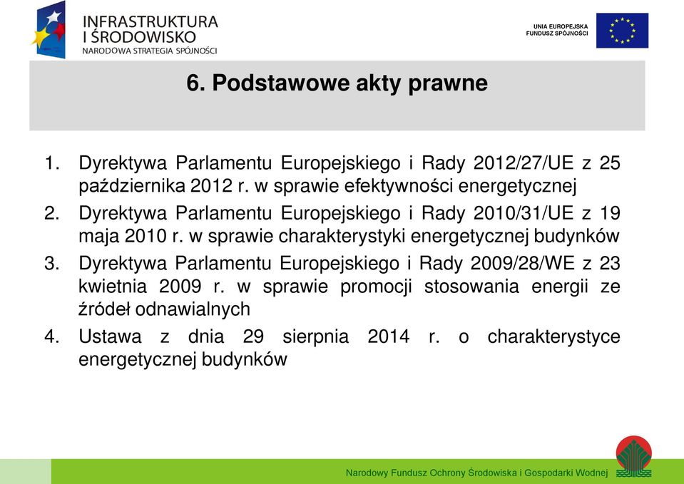 w sprawie charakterystyki energetycznej budynków 3.