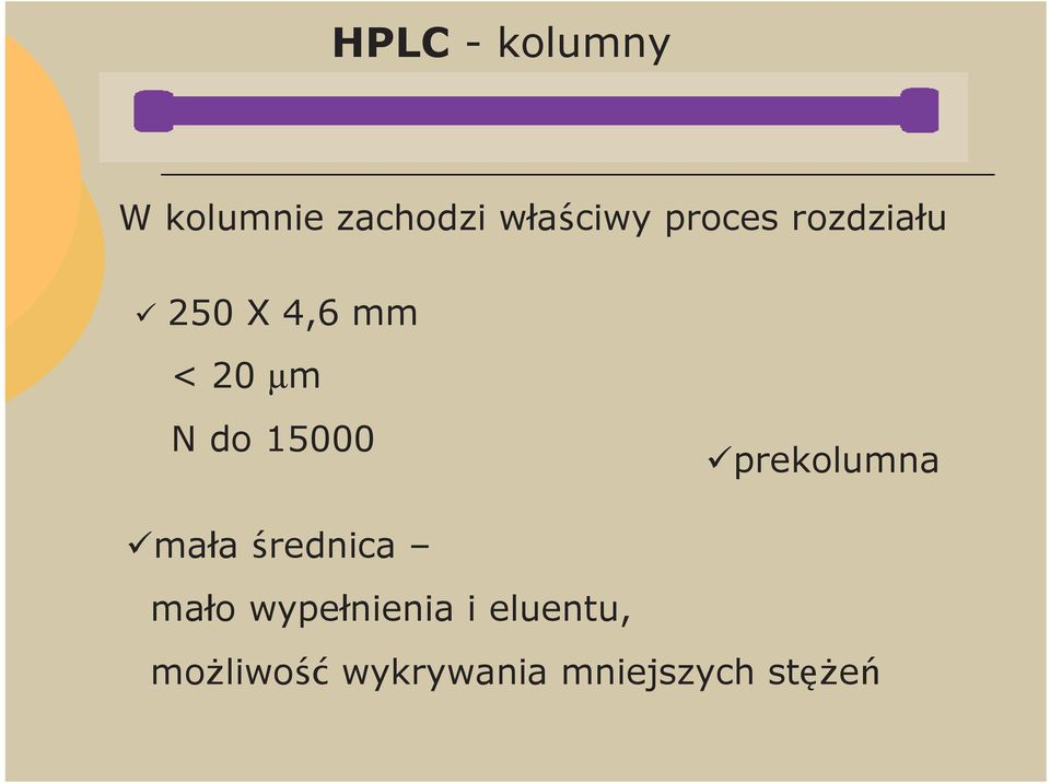 15000 prekolumna mała średnica mało