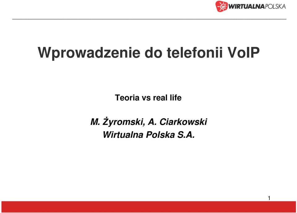 M. Żyromski, A.