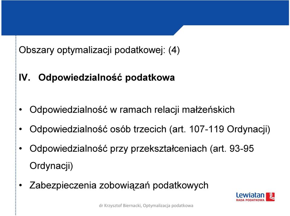 małżeńskich Odpowiedzialność osób trzecich (art.