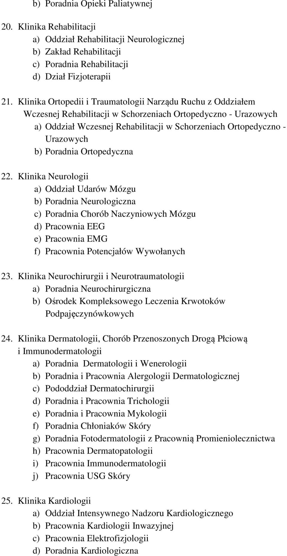 Poradnia Ortopedyczna 22.