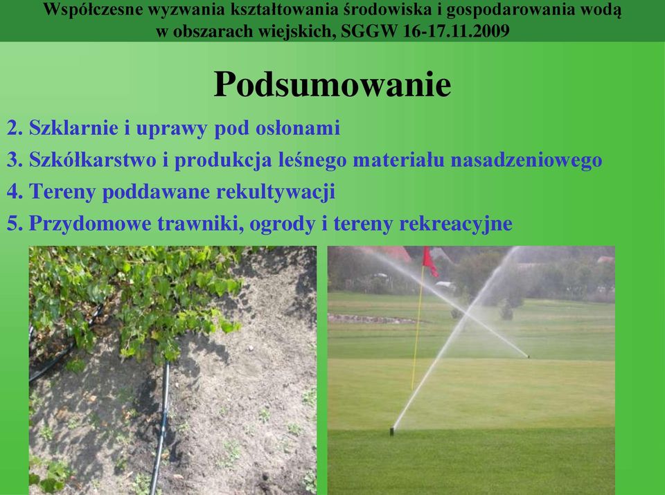 Szkółkarstwo i produkcja leśnego materiału