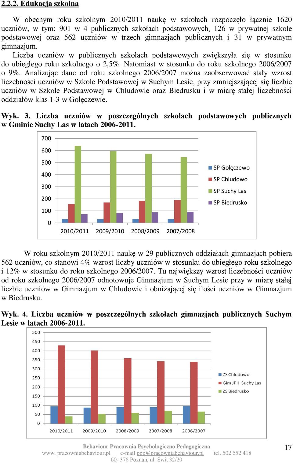 Natomiast w stosunku do roku szkolnego 2006/2007 o 9%.