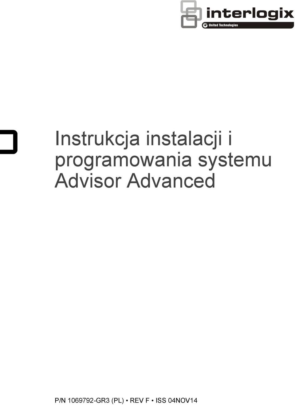 Advisor Advanced P/N