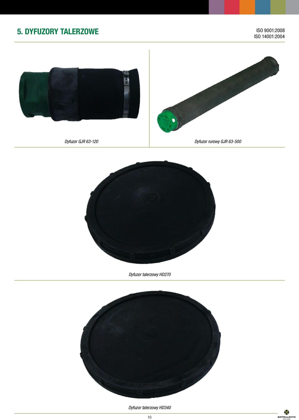 63-500 Dyfuzor talerzowy