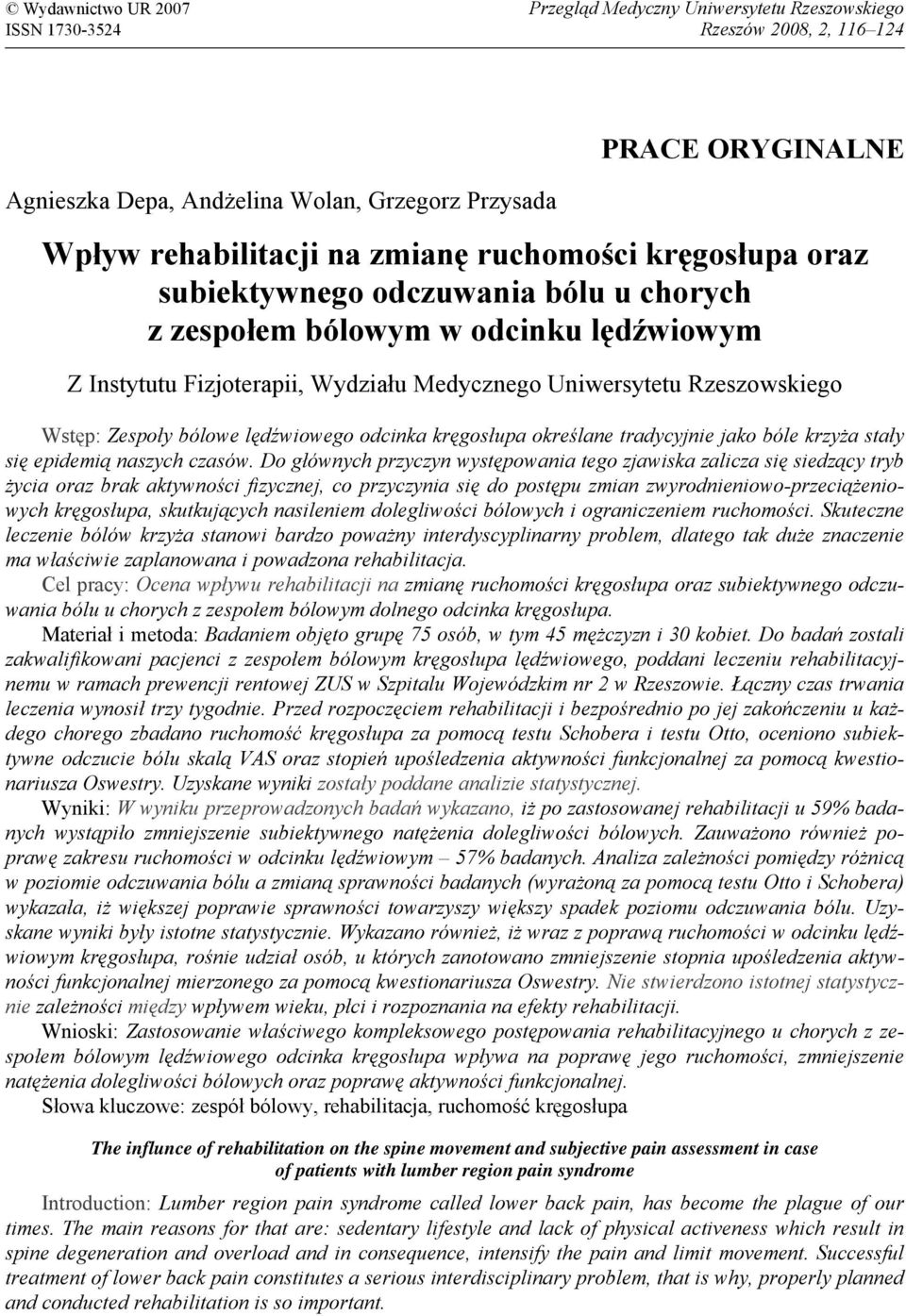 lędźwiowego odcinka kręgosłupa określane tradycyjnie jako bóle krzyża stały się epidemią naszych czasów.