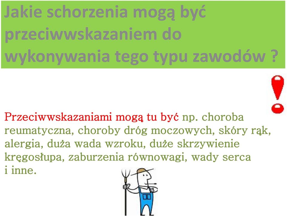 choroba reumatyczna, choroby dróg moczowych, skóry rąk, alergia,