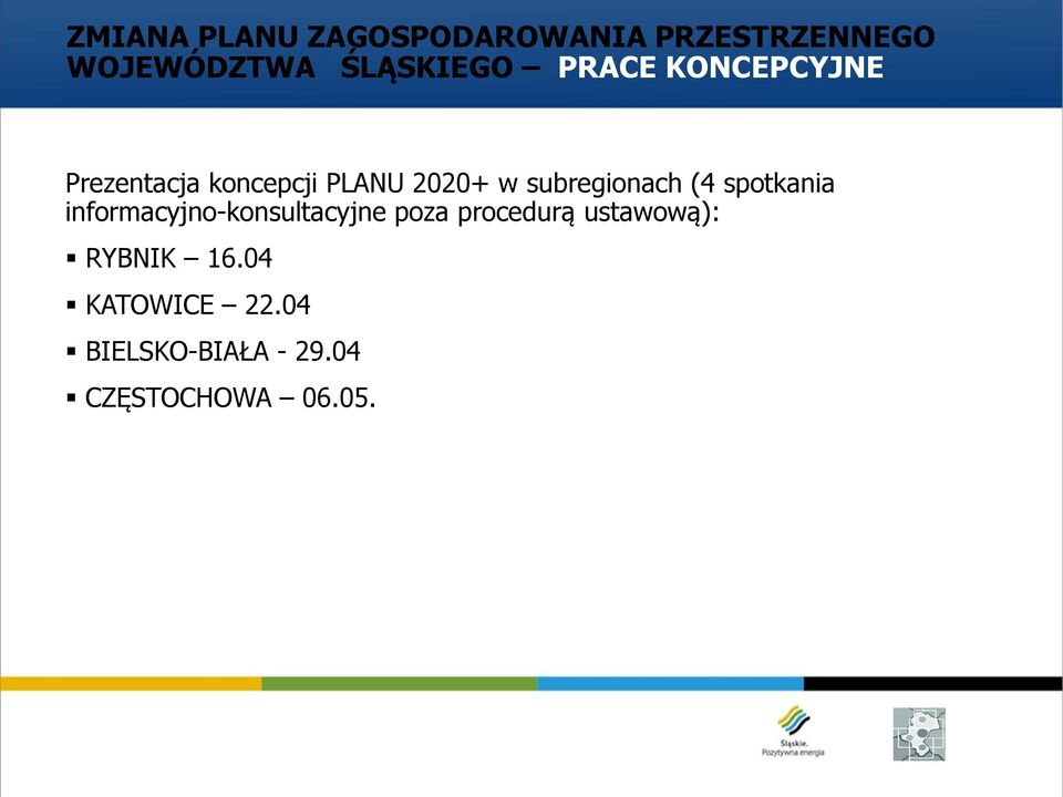 informacyjno-konsultacyjne poza procedurą ustawową):