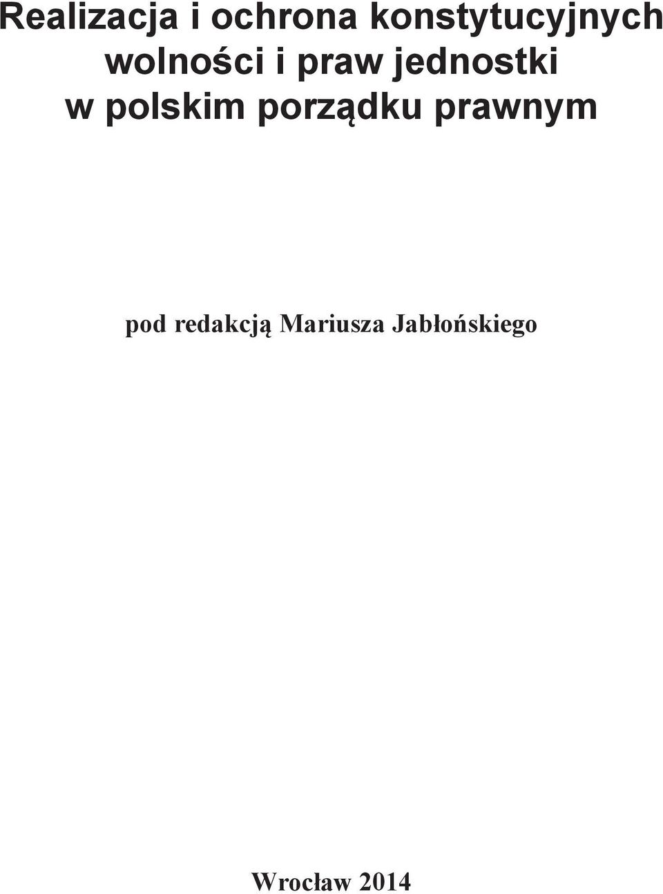 jednostki w polskim porządku