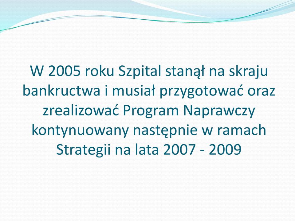 zrealizowad Program Naprawczy