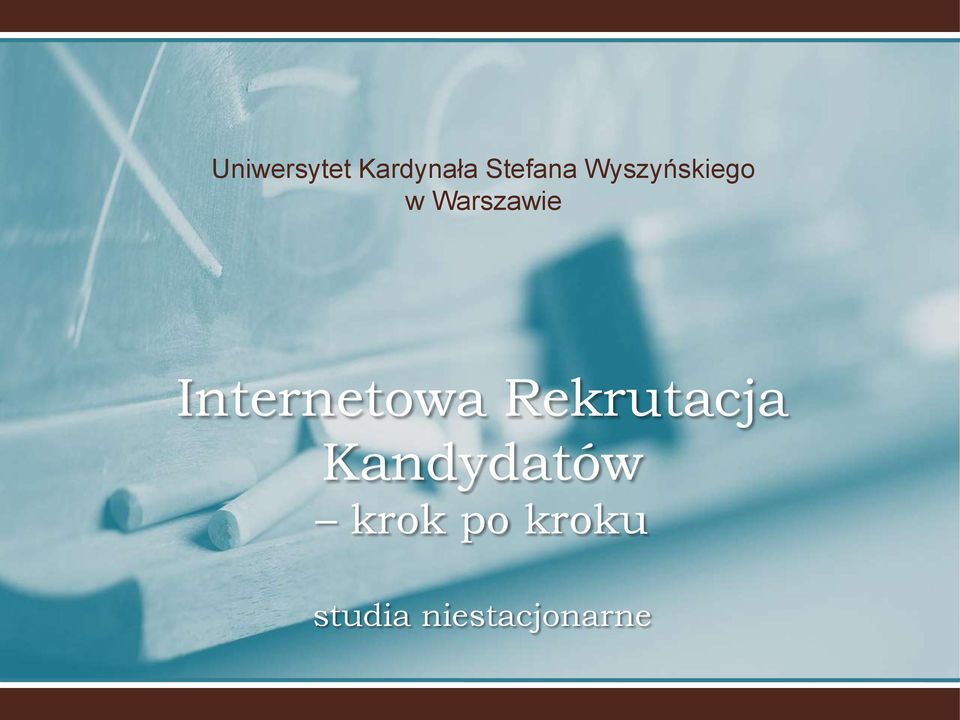 Internetowa Rekrutacja