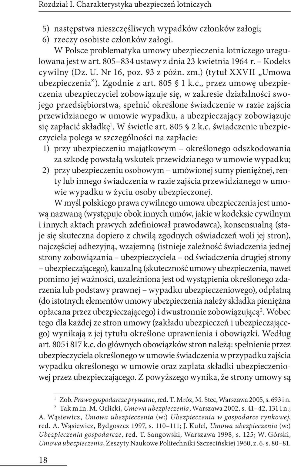 ) (tytuł XXVII Umowa ubezpiecz