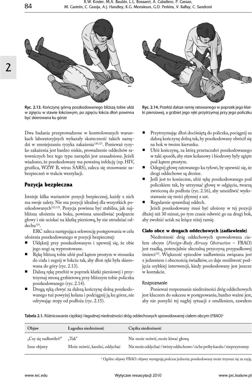 Przełóż dalsze ramię ratowanego w poprzek jego klatki piersiowej, a grzbiet jego ręki przytrzymaj przy jego policzku Dwa badania przeprowadzone w kontrolowanych warunkach laboratoryjnych wykazały