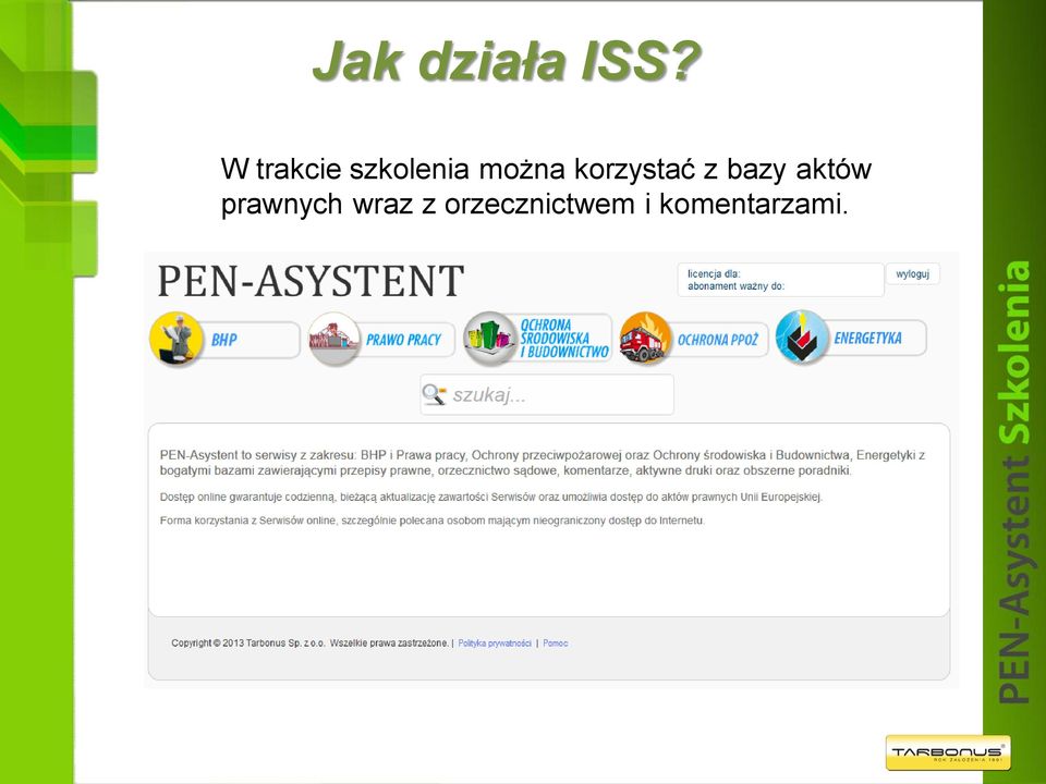 korzystać z bazy aktów