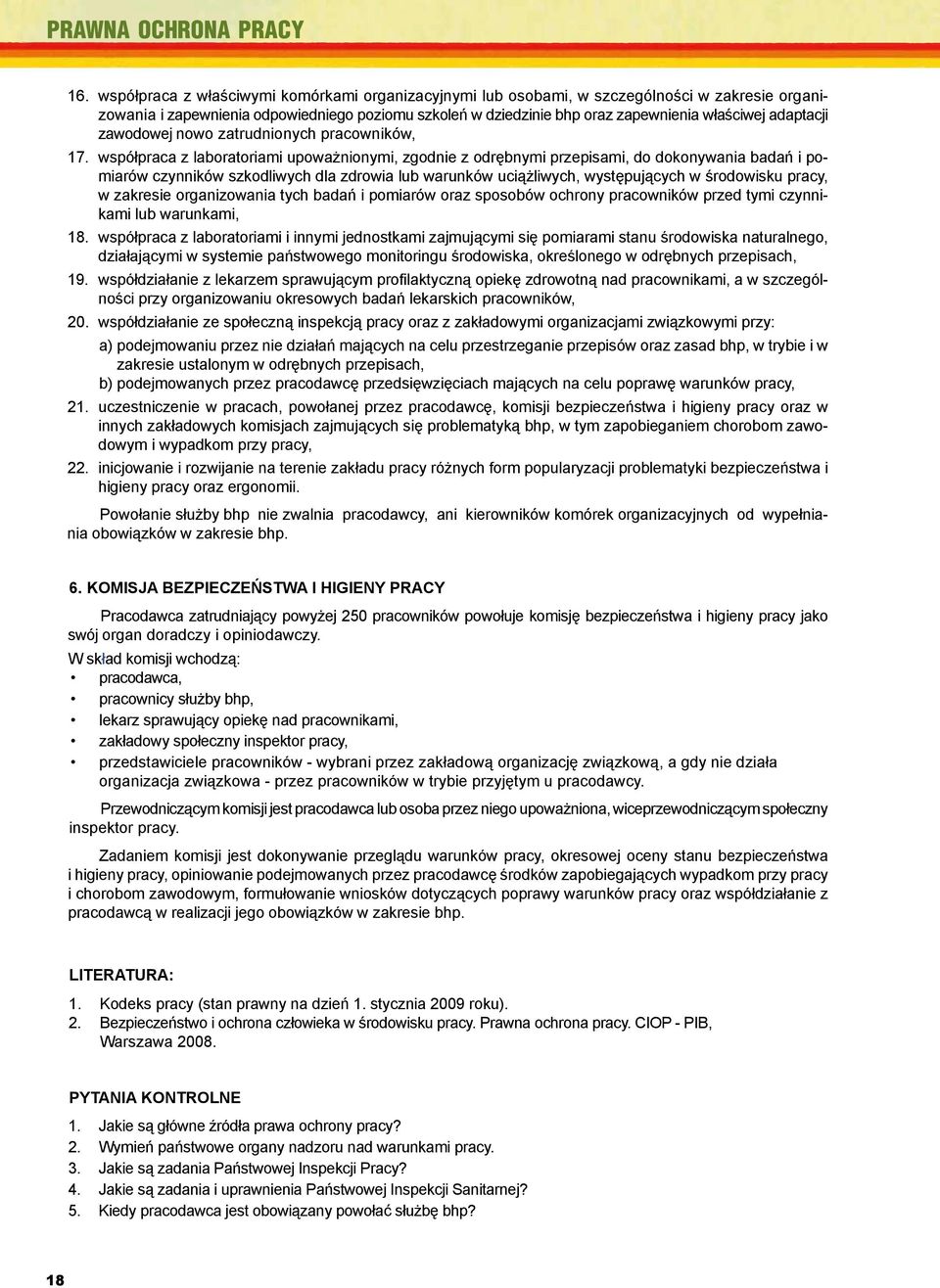 adaptacji zawodowej nowo zatrudnionych pracowników, 17.