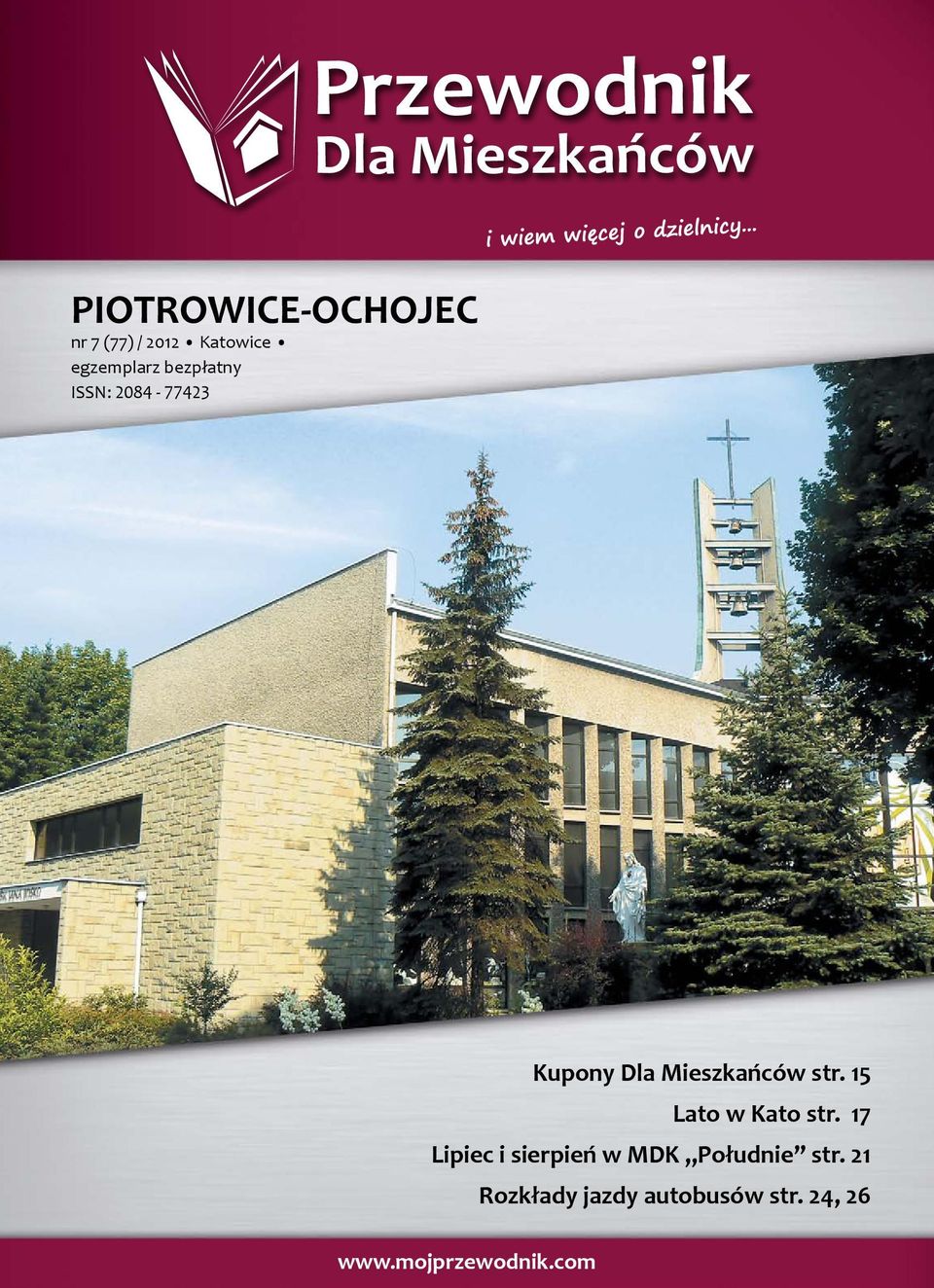 Piotrowice Ochojec Nr 7 77 2012 Katowice Egzemplarz Bezpłatny