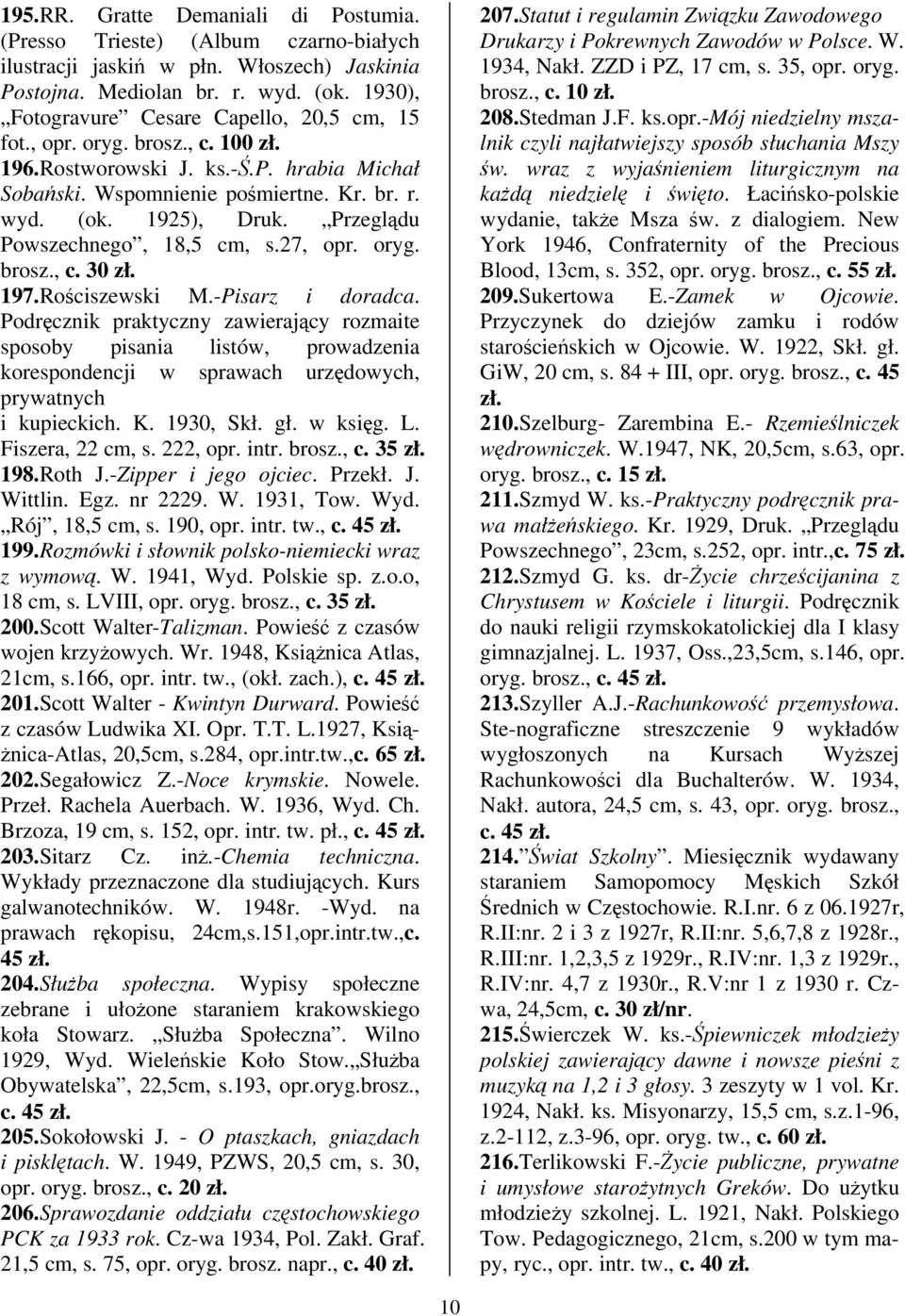 Przegldu Powszechnego, 18,5 cm, s.27, opr. oryg. brosz., c. 30 197.Rociszewski M.-Pisarz i doradca.