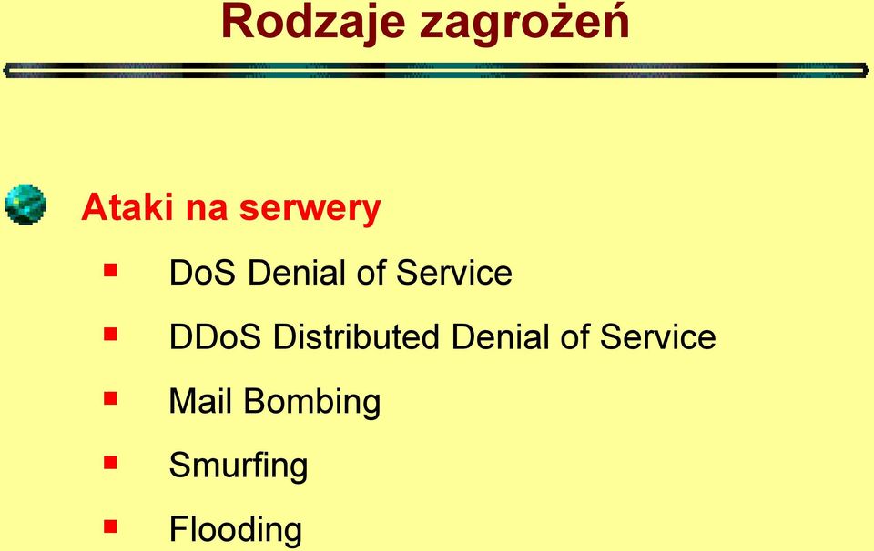 DDoS Distributed Denial of