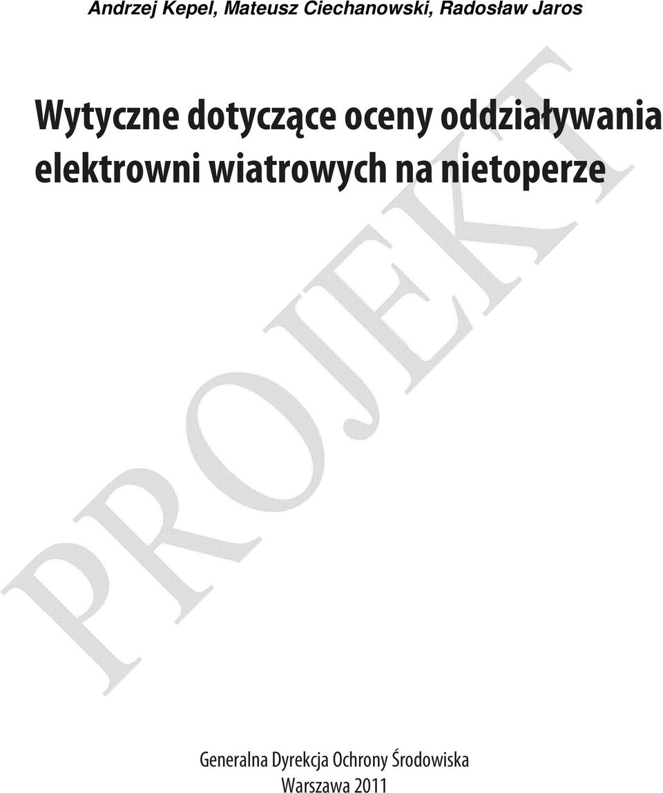 oddziaływania elektrowni wiatrowych na