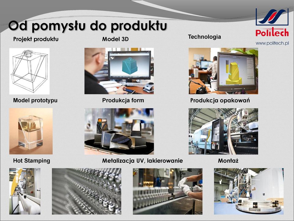 Produkcja form Produkcja opakowań Hot