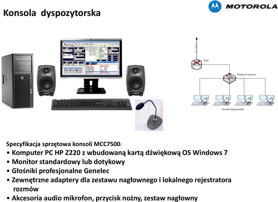 Głośniki profesjonalne Genelec Zewnętrzne adaptery dla zestawu nagłownego i