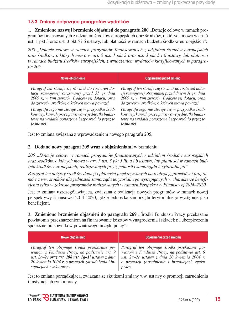 3 pkt 5 i 6 ustawy, lub płatności w ramach budżetu środków europejskich : 200 Dotacje celowe w ramach programów finansowanych z udziałem środków europejskich oraz środków, o których mowa w art. 5 ust.