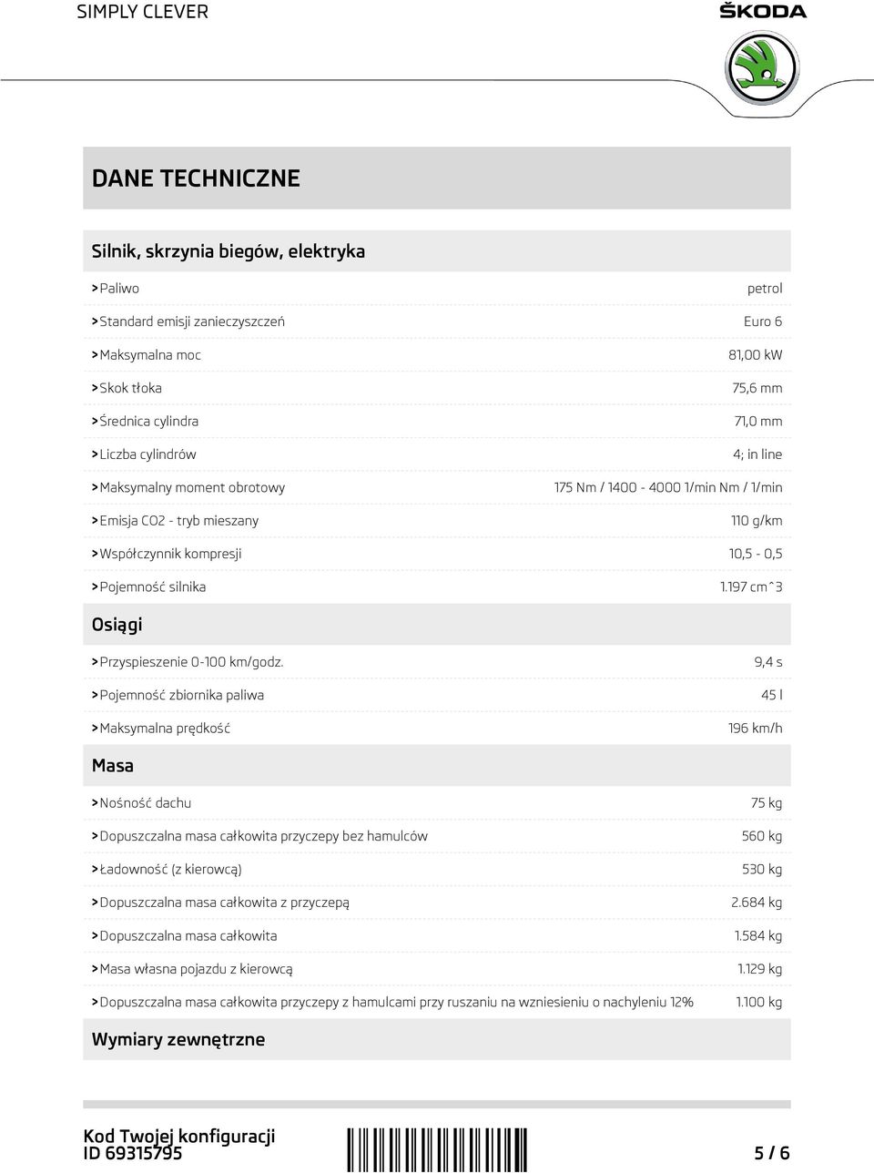 197 cm^3 Osiągi > Przyspieszenie 0-100 km/godz.