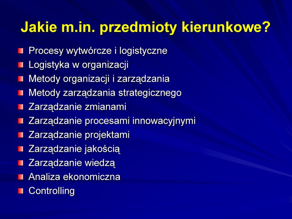 zarządzania Metody zarządzania strategicznego Zarządzanie zmianami