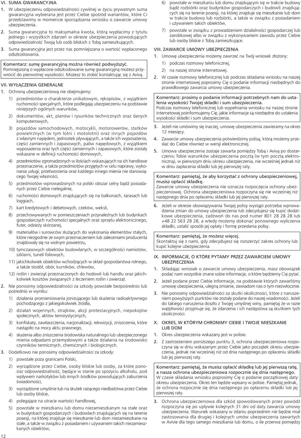 ubezpieczenia. 2.