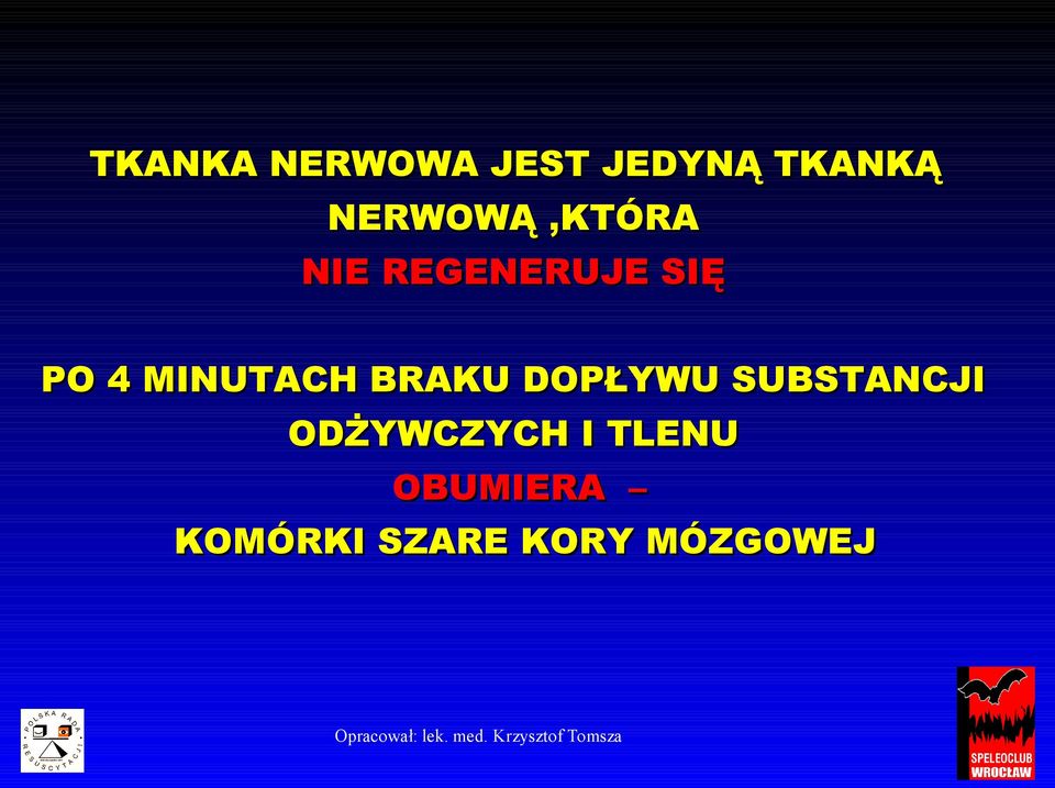 MINUTACH BRAKU DOPŁYWU SUBSTANCJI