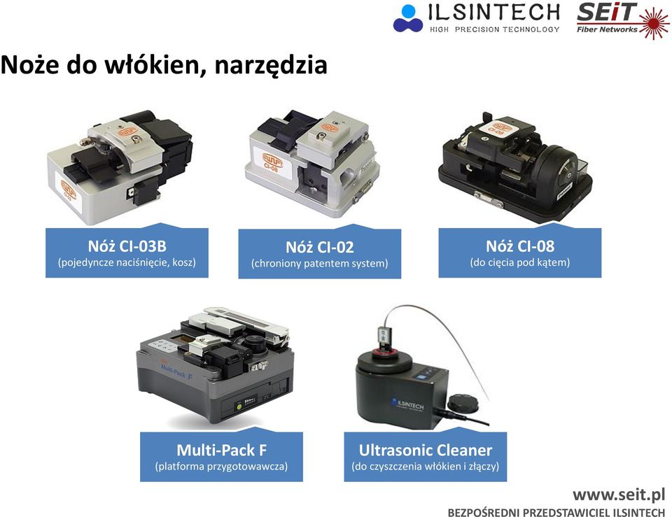 Nóż CI-08 (do cięcia pod kątem) Multi-Pack F (platforma