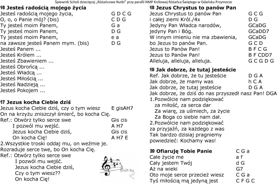 Bog Kocha Mnie Takiego Jakim Jestem D H E A7 Raduje Sie Kazdym Moim Gestem Alleluja Boza Radosc Mnie Rozpiera Pdf Darmowe Pobieranie