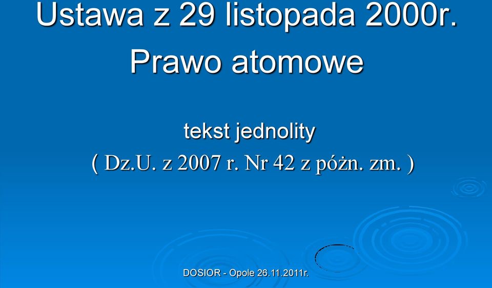 Prawo atomowe tekst