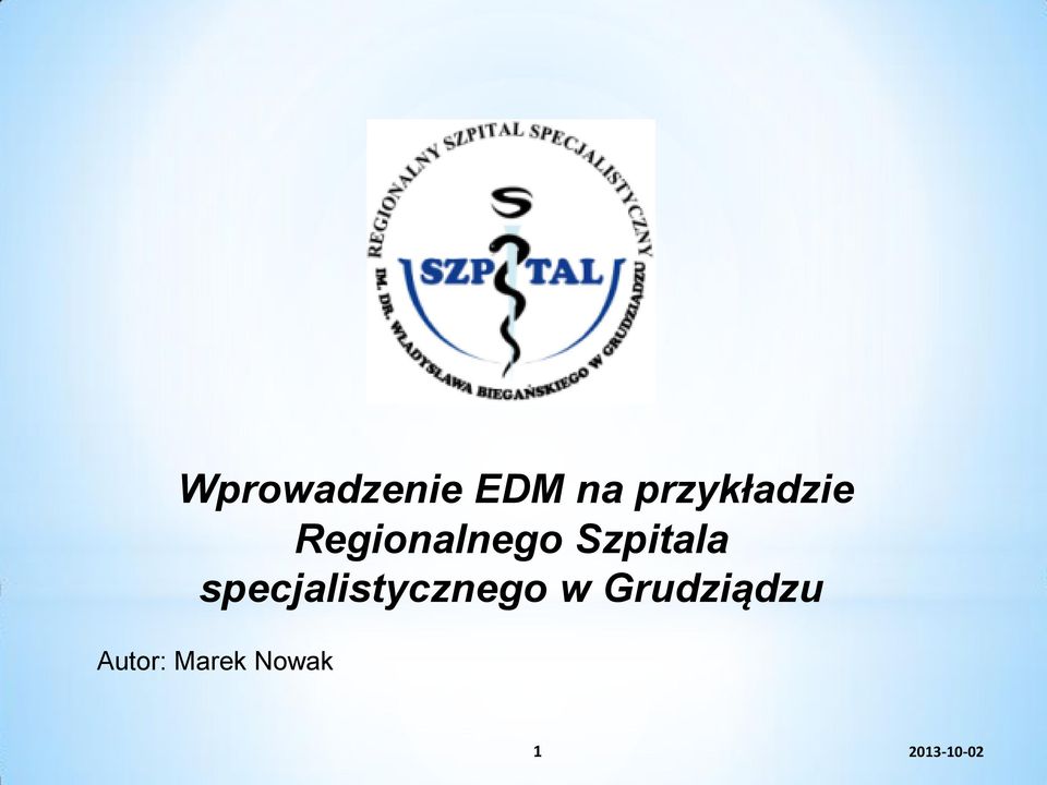 Szpitala specjalistycznego