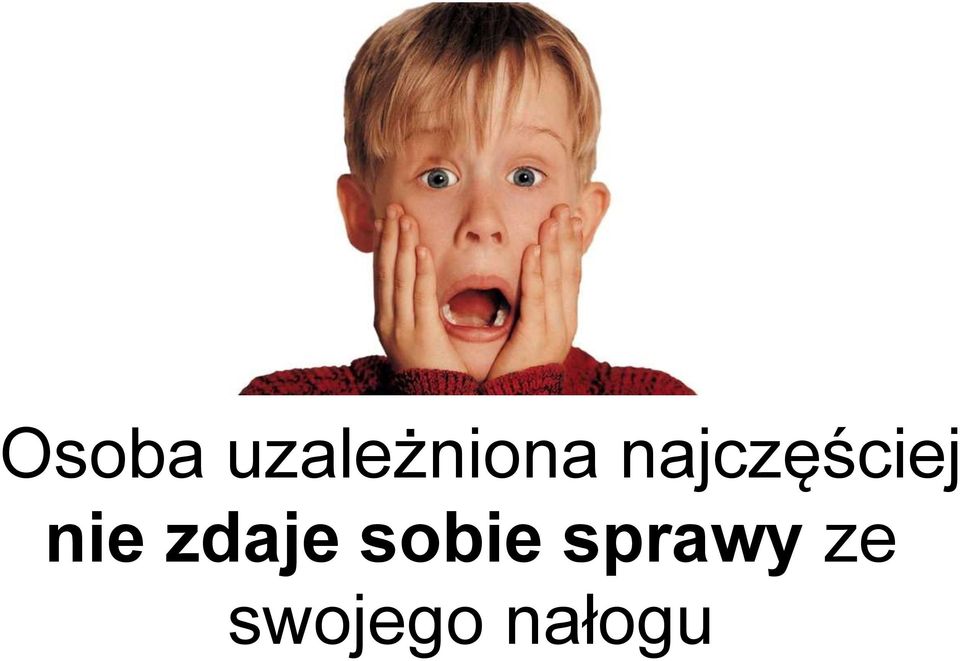 zdaje sobie