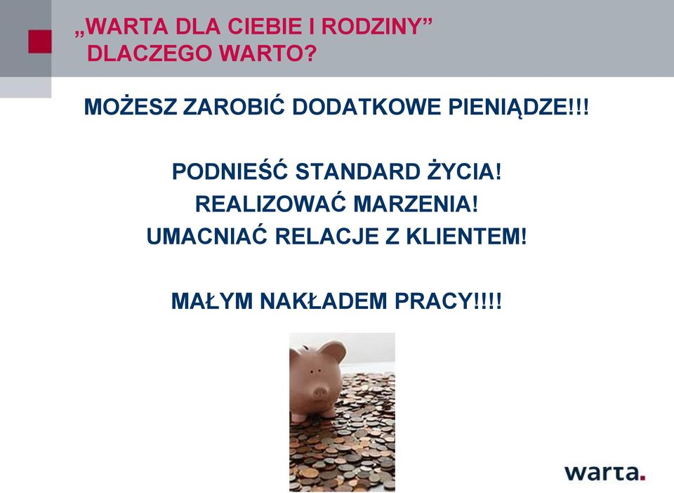 !! PODNIEŚĆ STANDARD ŻYCIA!