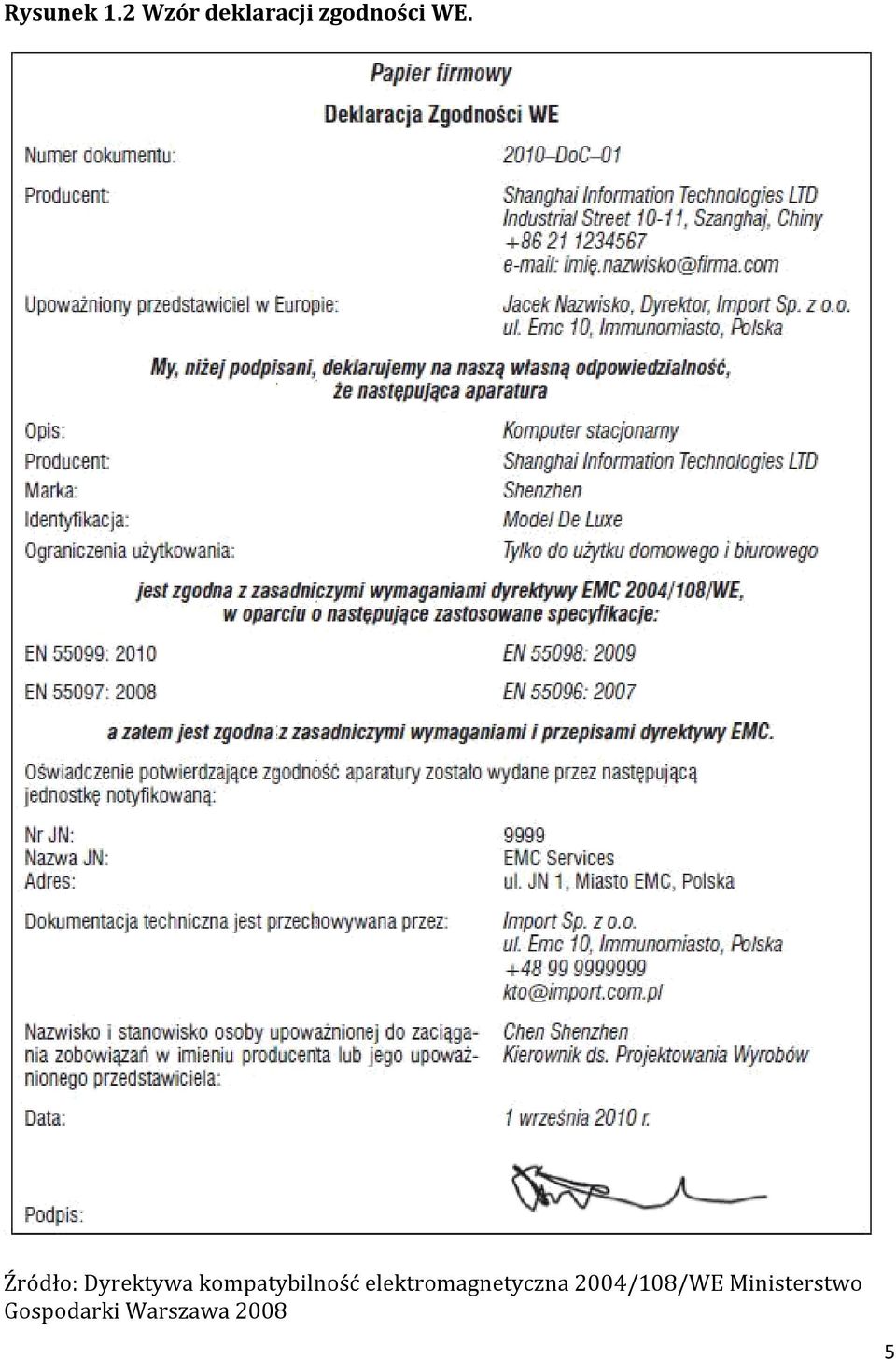 Moduł 1. Certyfikacja CE i recycling systemów komputerowych - PDF Free  Download